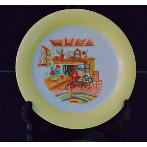 Homer Laughlin Bread Plate Colonial Kitchen Vintage 1943 Pattern Eggshell H43 N5